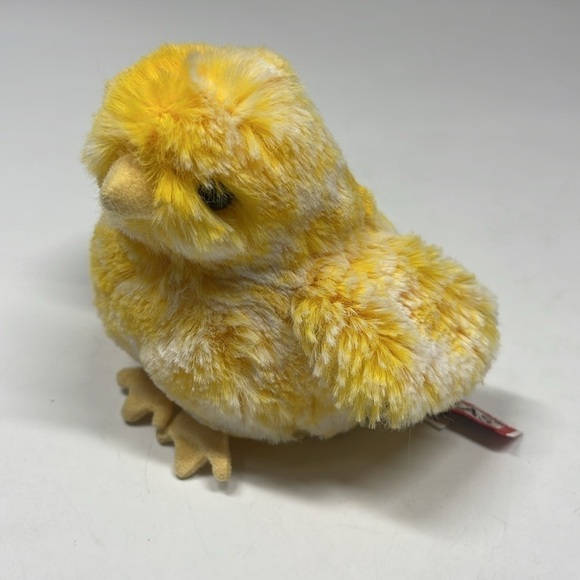 Douglas Cuddle Toys Yellow & White Plush Baby Chick ~4-5” Stuffed Easter Toy - Picture 2 of 7